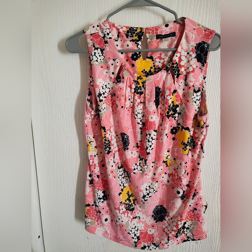 Tommy Hilfiger Pink Floral Blouse